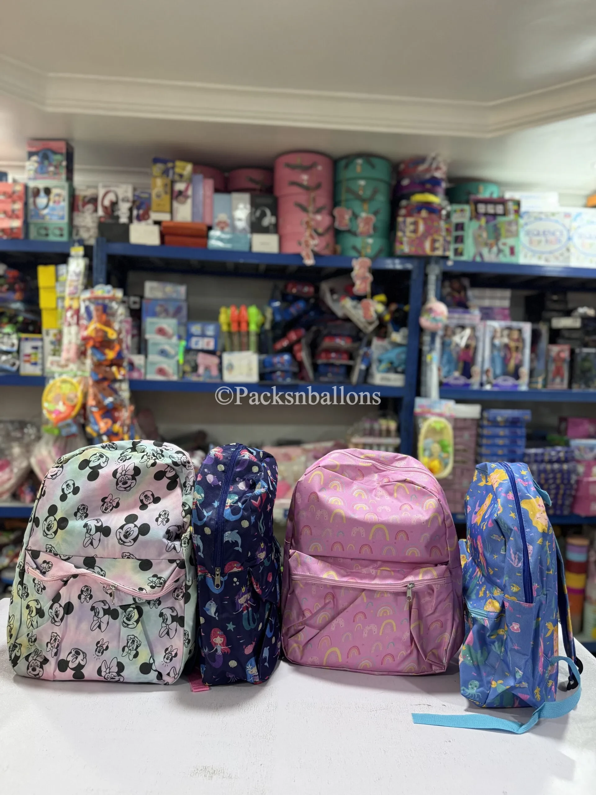 School Bag (Trolley/Yellow)