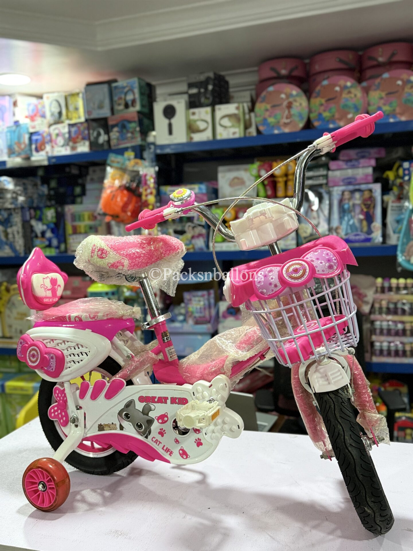 bicycle size 12 pink