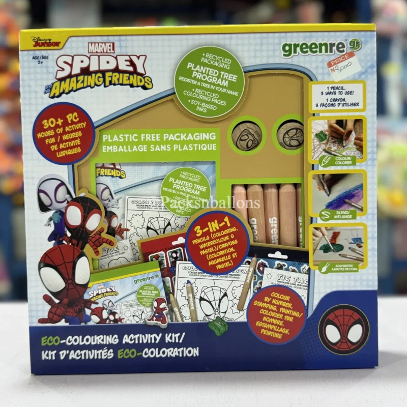 eco-colouring activity kit