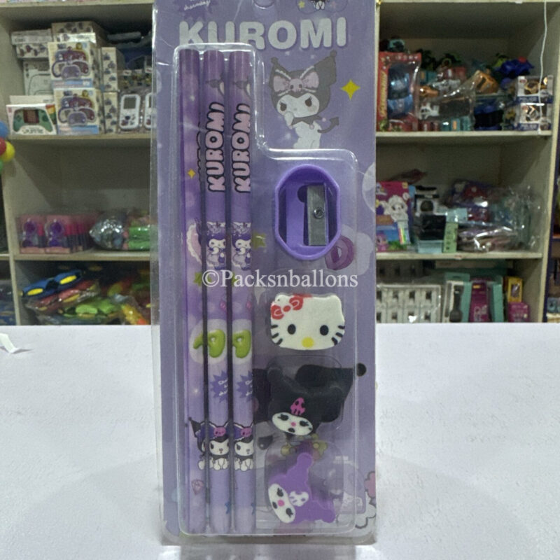 stationery with eraser