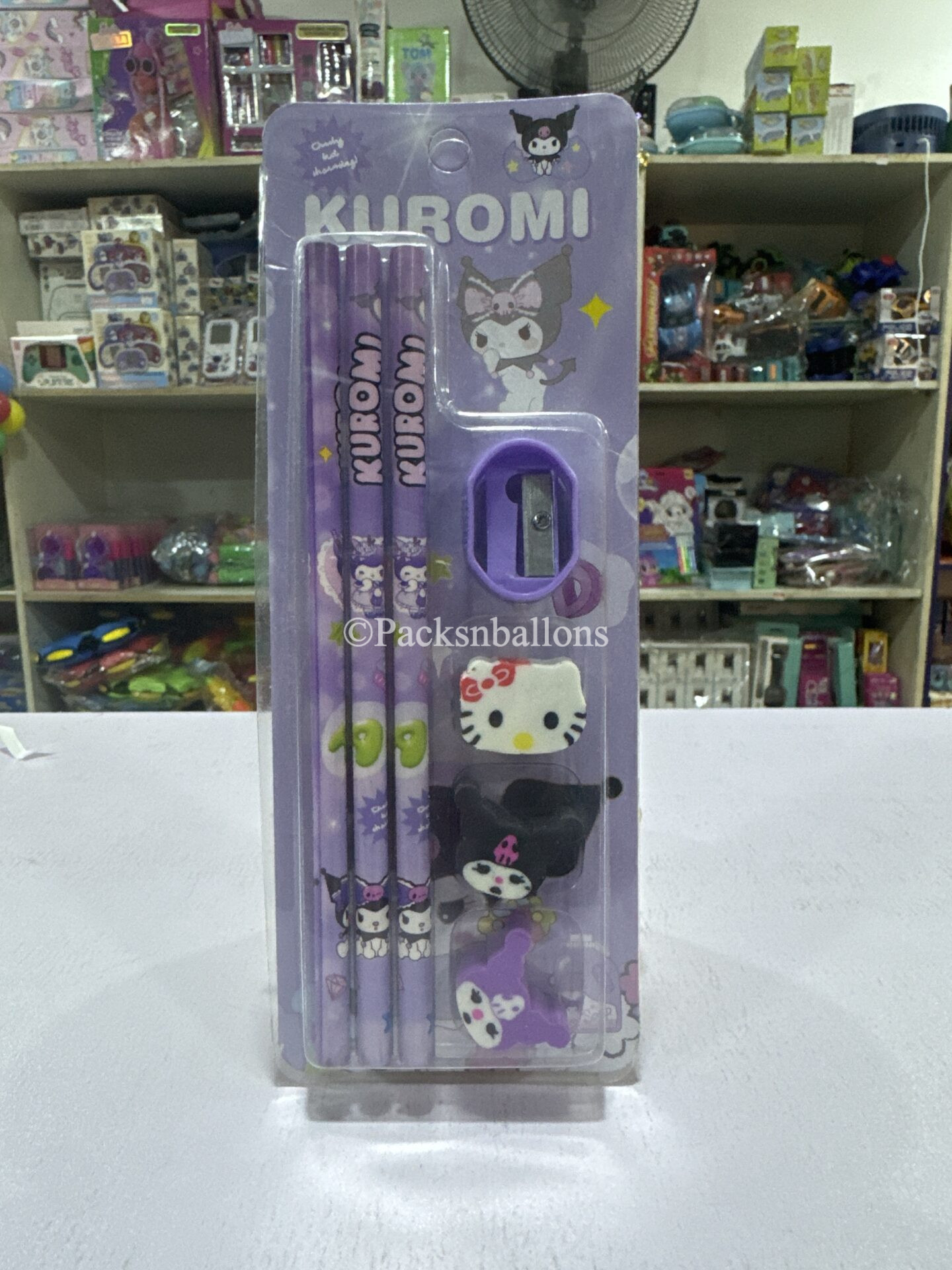 stationery with eraser