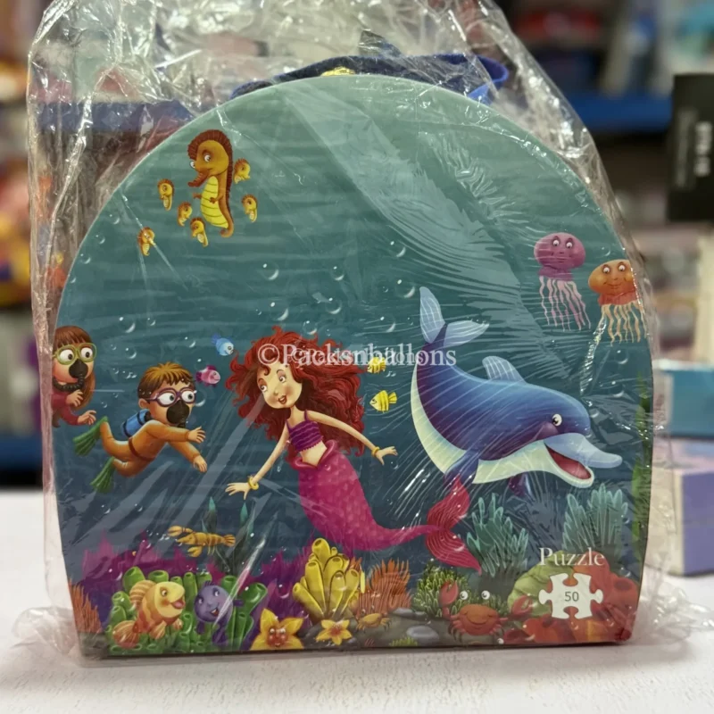 puzzle charcter tin by 50pcs