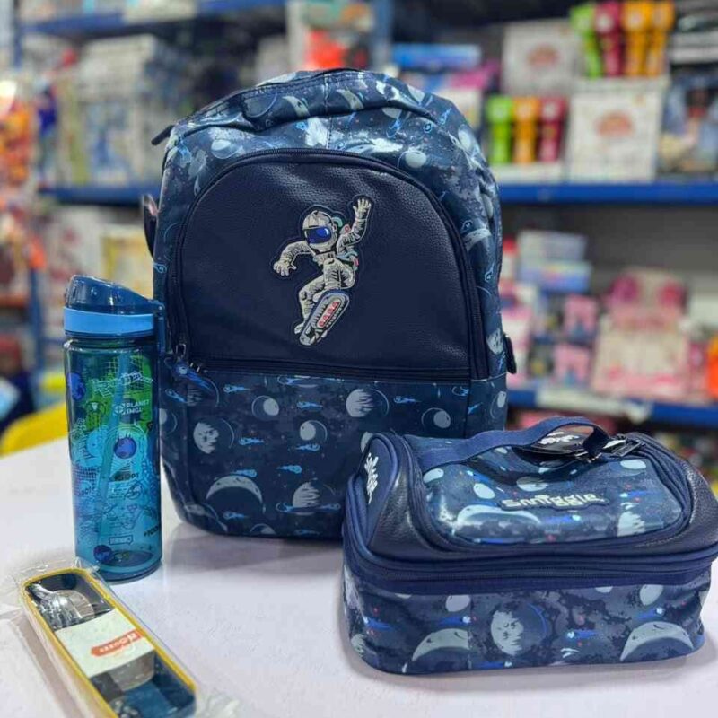 16INCHES SPACE SMIGGLE SCHOOL BAG AND LUNCH BAG