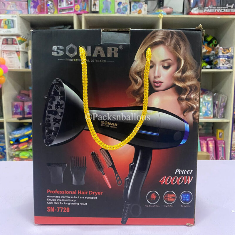 hair dryer with come set