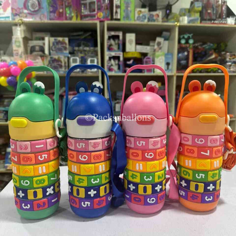 waterflask with 123 design