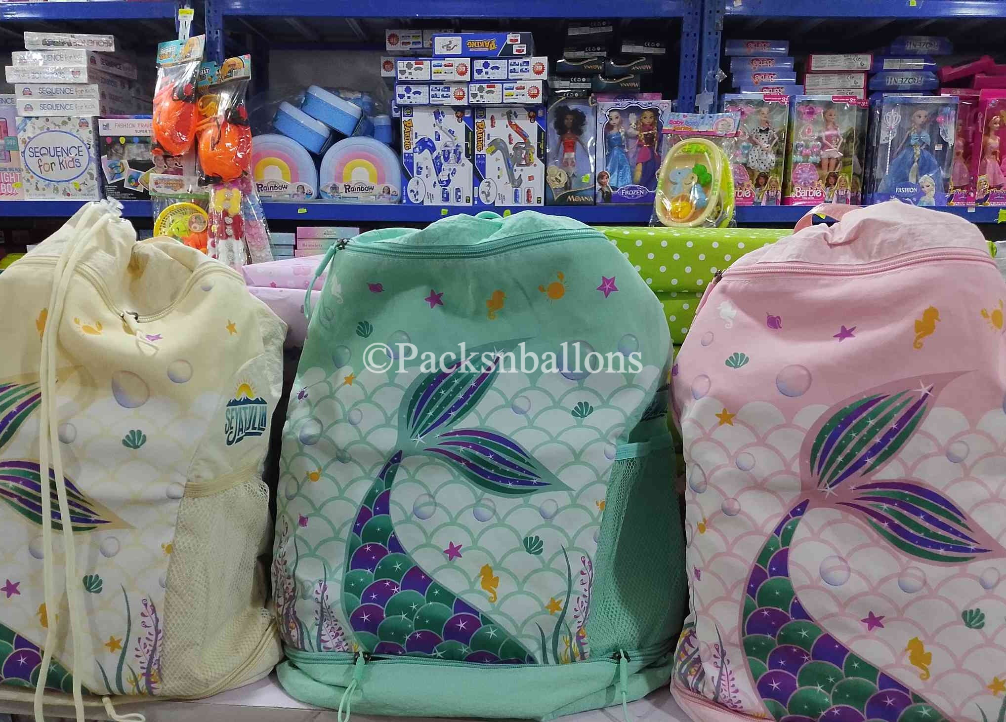 mermaid swim bag
