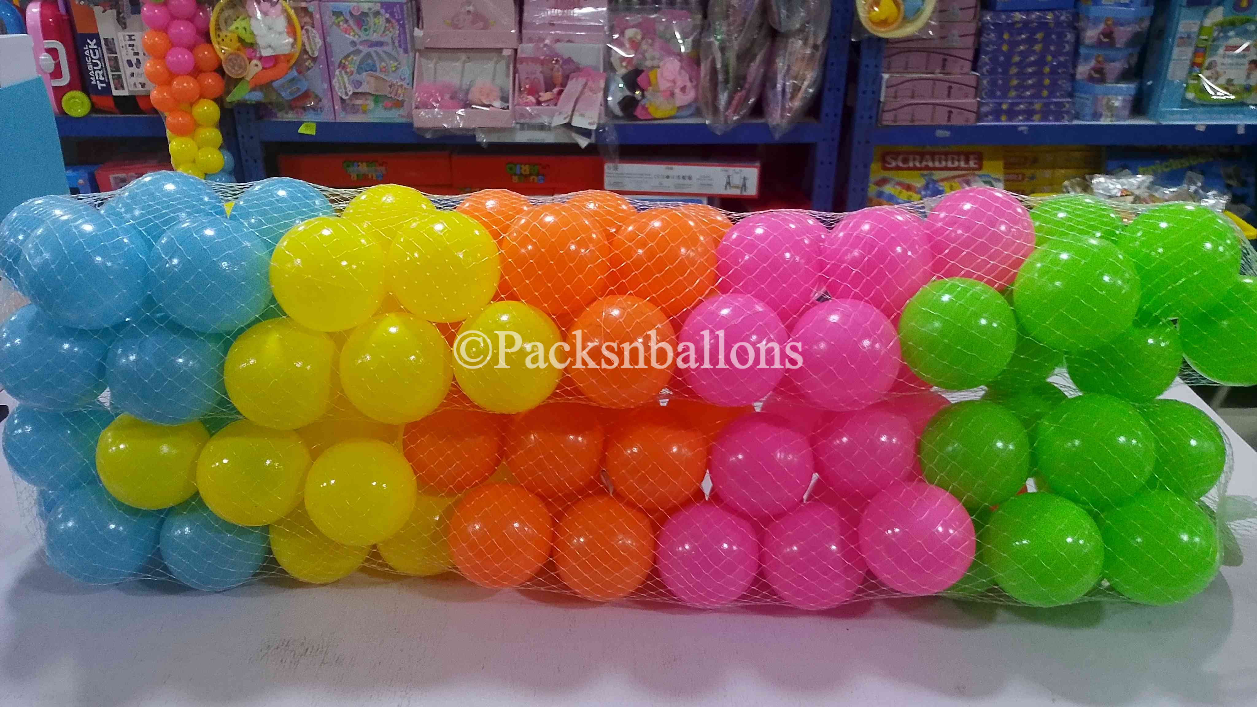 Colourful balls