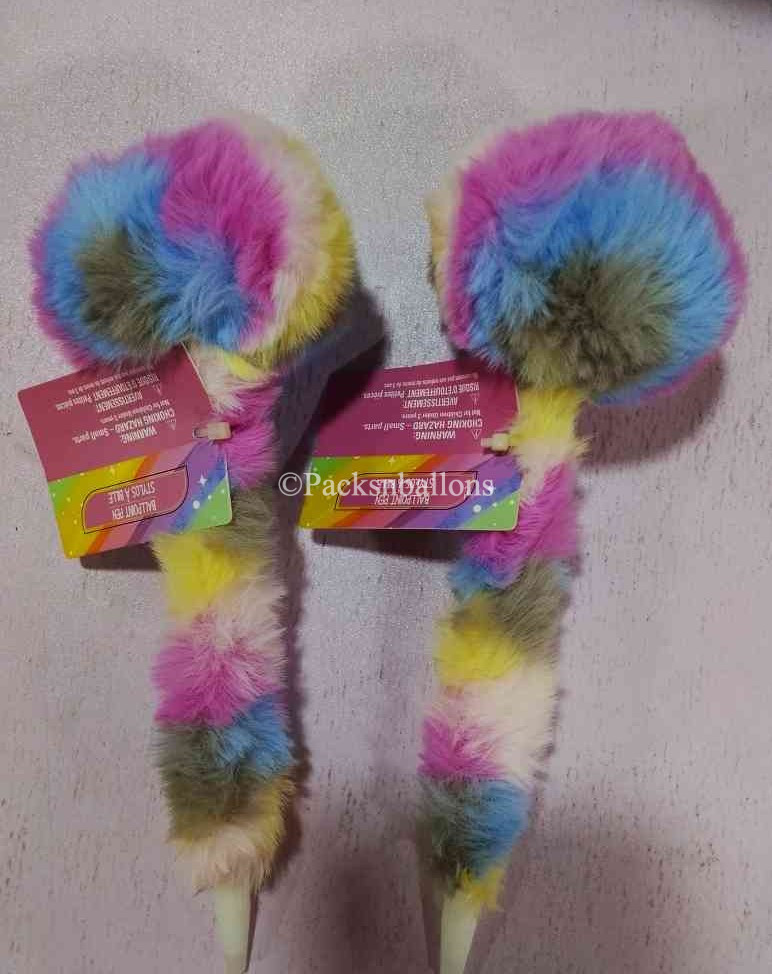 fur pen - tie and dye